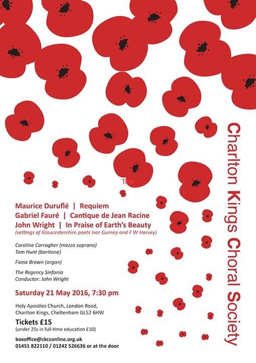 Durufle and Praise flyer